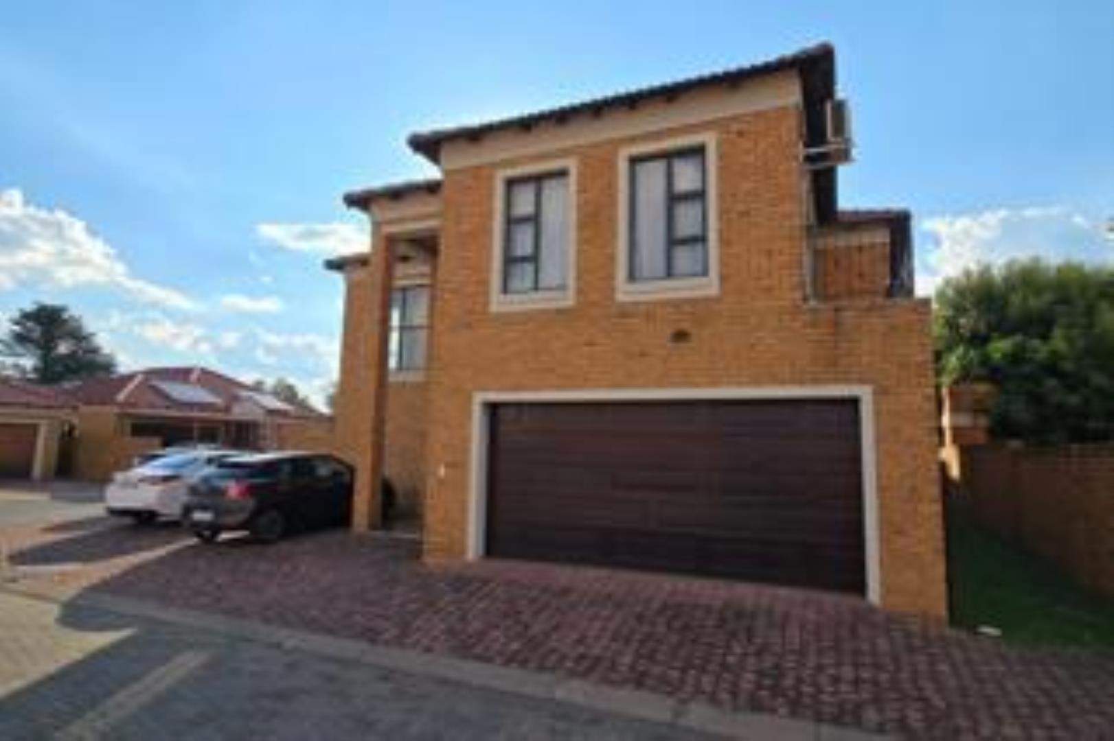 3 Bedroom Cluster for Sale - Gauteng